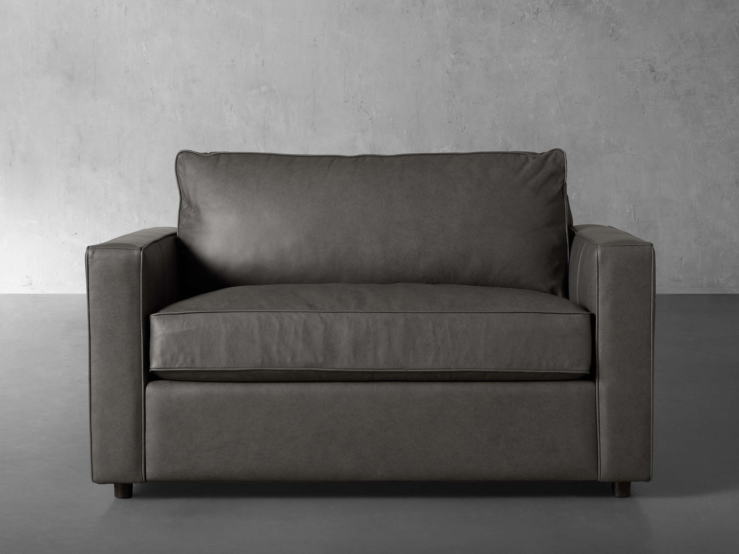 Filmore Leather Twin Air Sleeper Chair