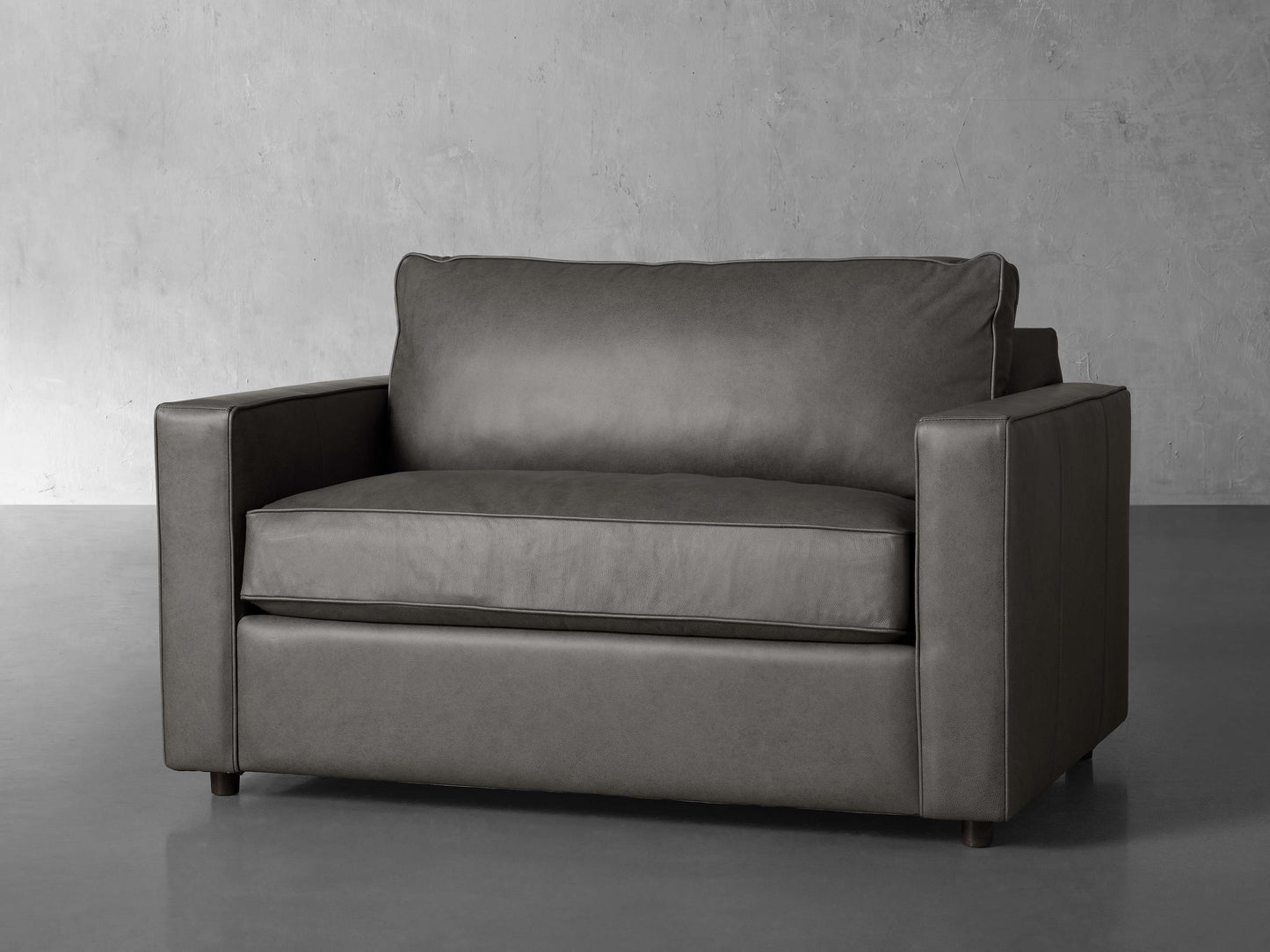 Filmore Leather Twin Air Sleeper Chair