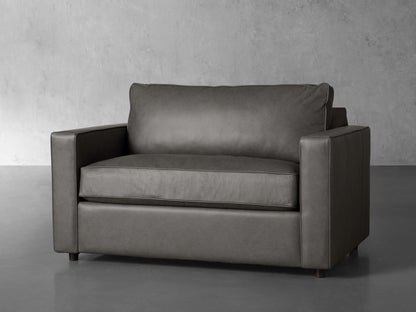 Filmore Leather Twin Air Sleeper Chair