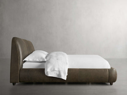 Kinnan Leather Bed