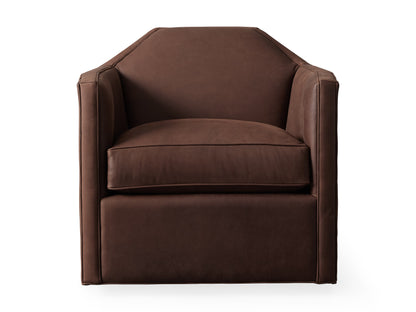 Marina Leather Swivel Chair