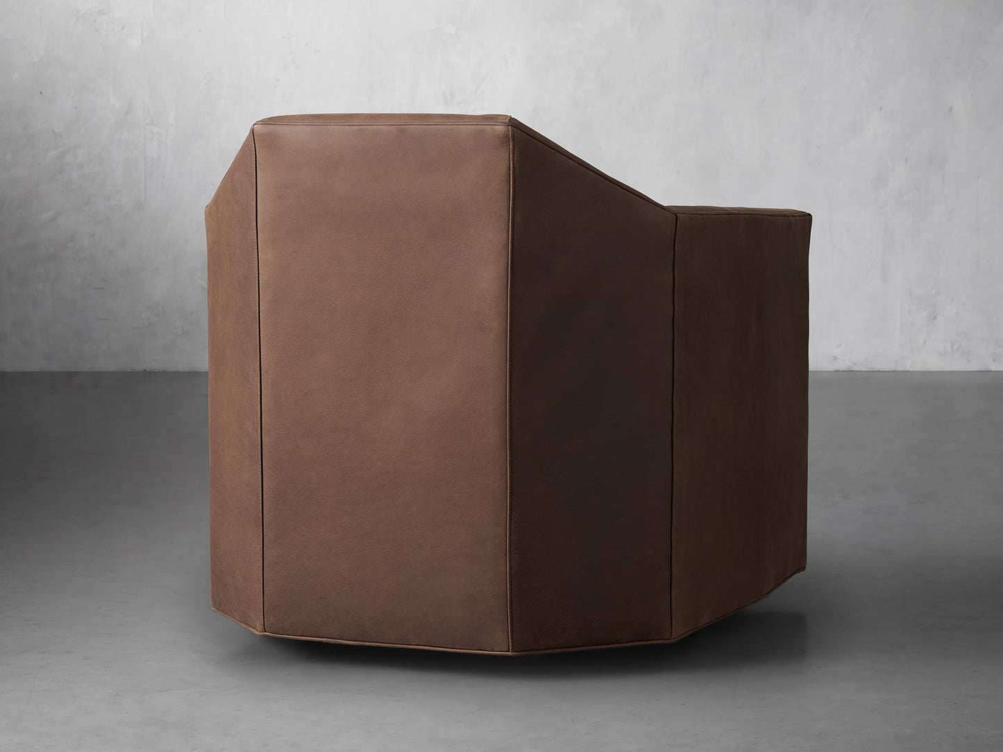 Marina Leather Swivel Chair