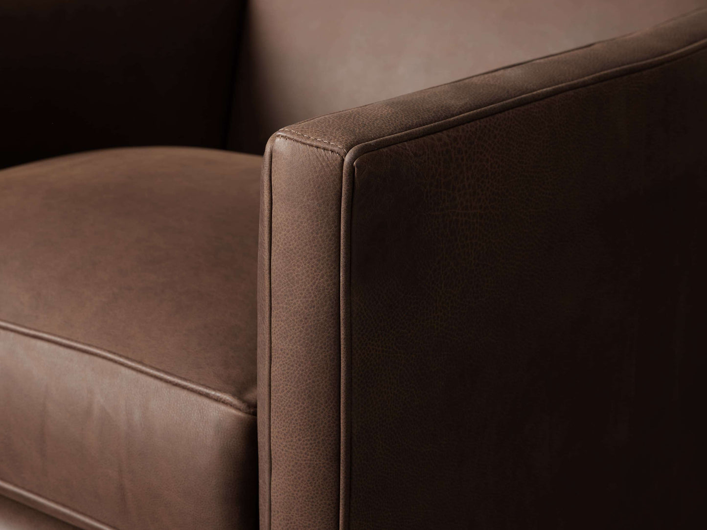 Marina Leather Swivel Chair