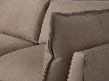 Owen Nubuck Leather Five-Piece Sectional