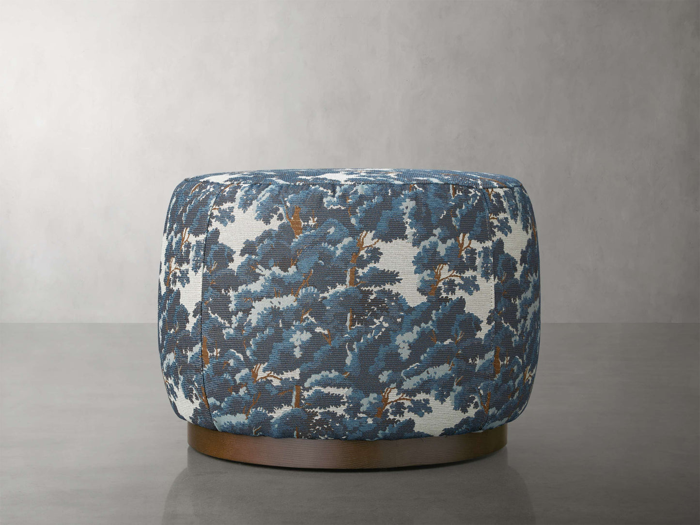 Ryles Plinth Ottoman in Oaks Pacific