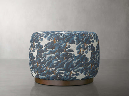 Ryles Plinth Ottoman in Oaks Pacific