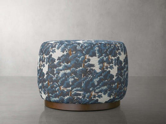 Ryles Plinth Ottoman in Oaks Pacific