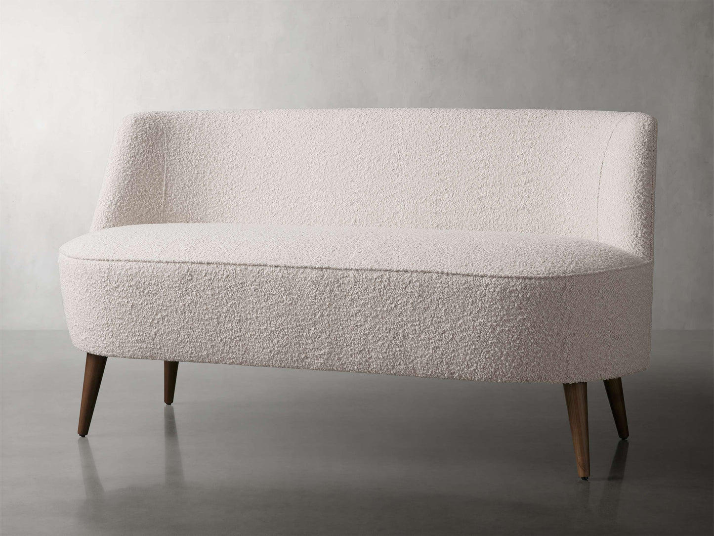 Ryles Tapered Leg Settee