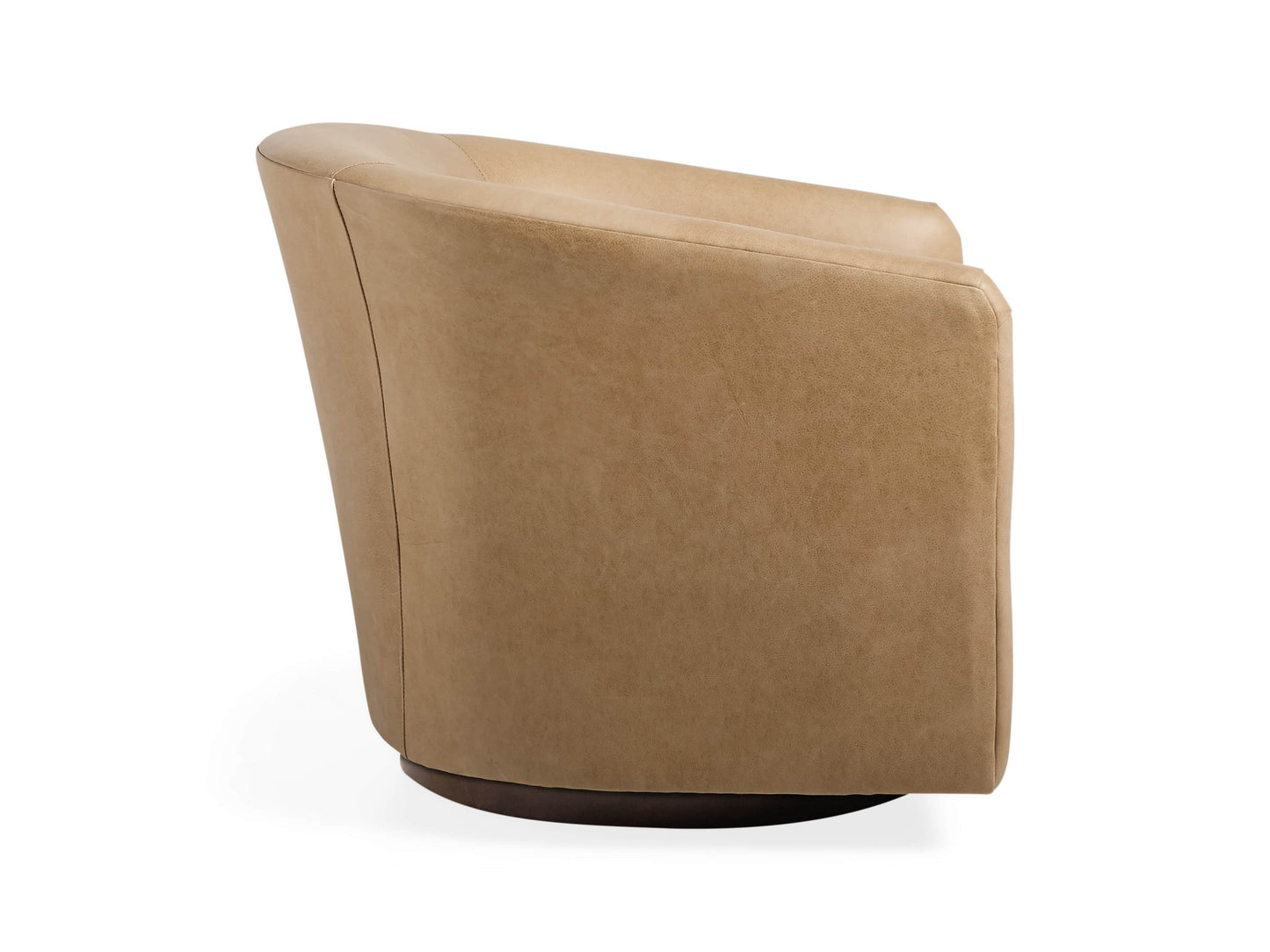 Bowan Leather Swivel Chair