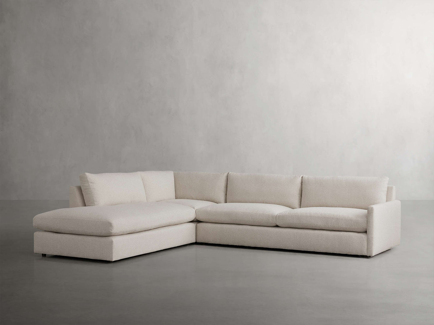 Kipton Three-Piece Bumper Sectional