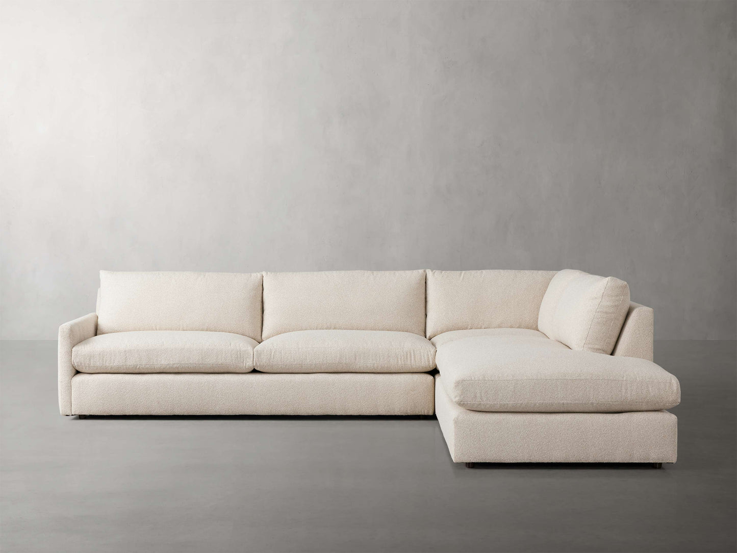 Kipton Three-Piece Bumper Sectional