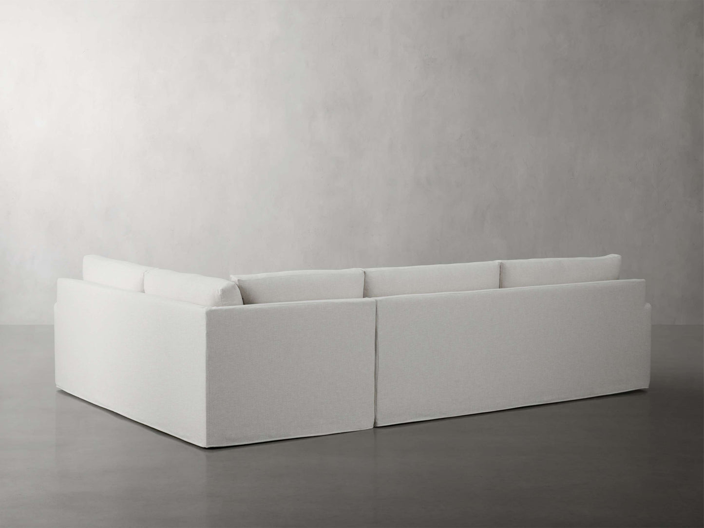 Kipton Slipcovered Two-Piece Sectional