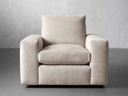 Kipton Wide Arm Swivel Chair