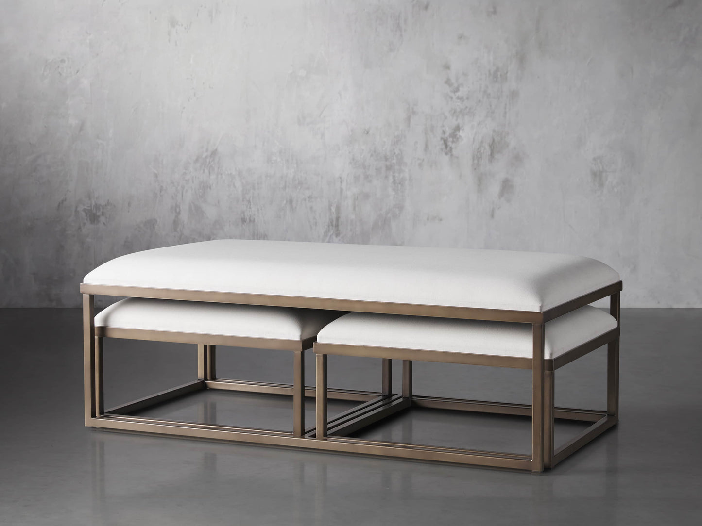 Palmer Upholstered Nesting Ottoman