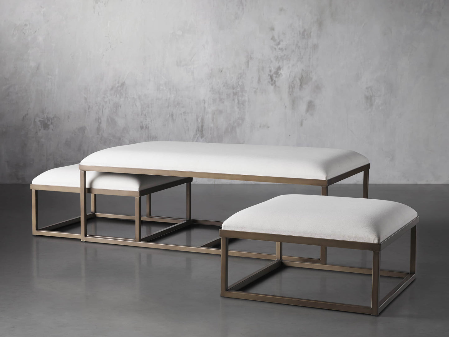 Palmer Upholstered Nesting Ottoman