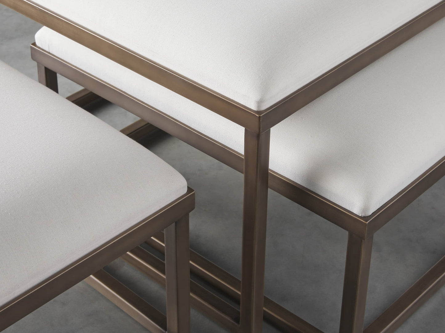 Palmer Upholstered Nesting Ottoman