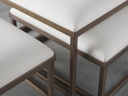 Palmer Upholstered Nesting Ottoman