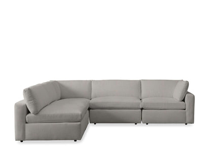 Beale Five-Piece Sectional with Ottoman