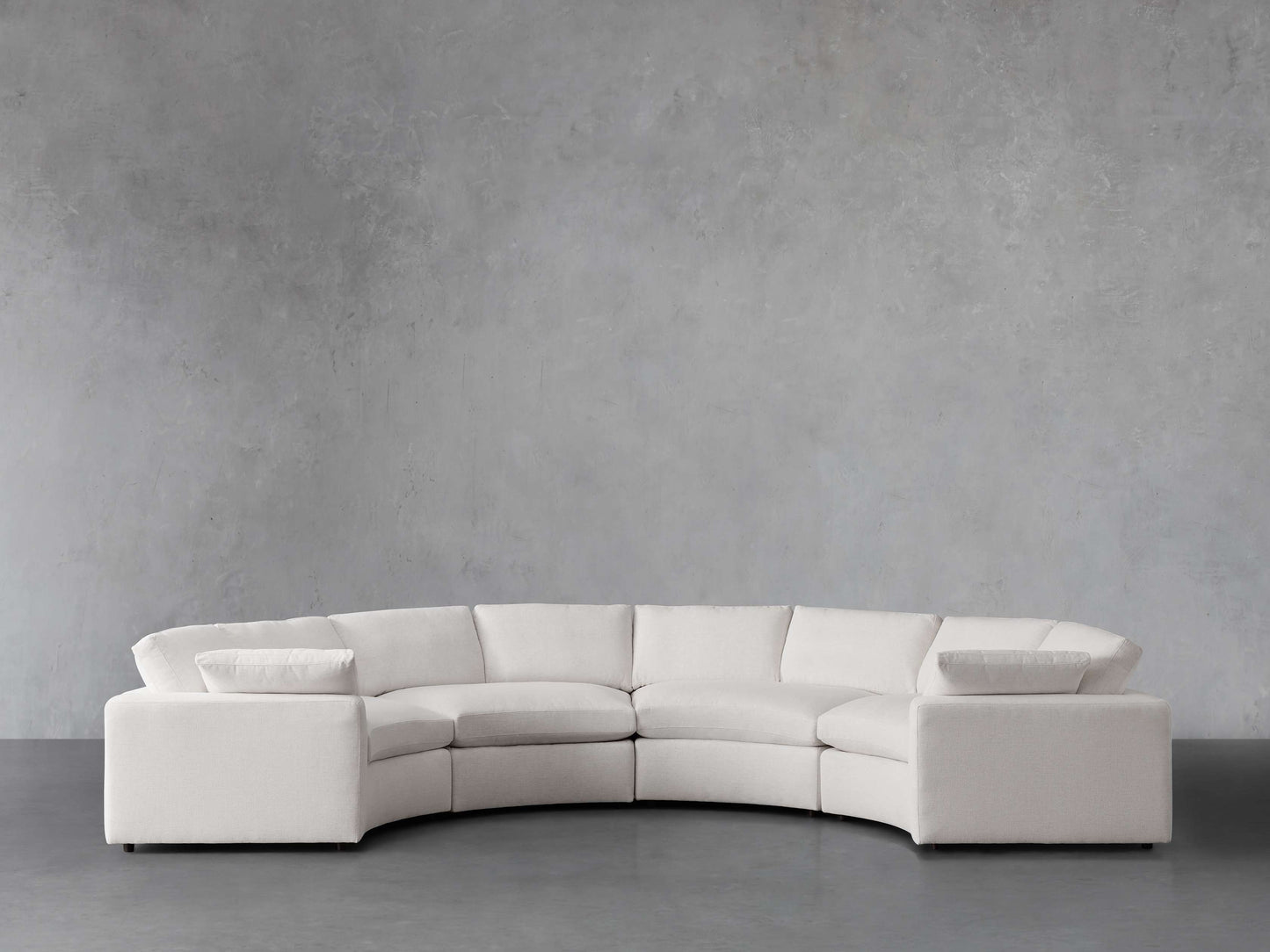 Beale Four-Piece Curved Sectional