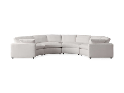 Beale Four-Piece Curved Sectional