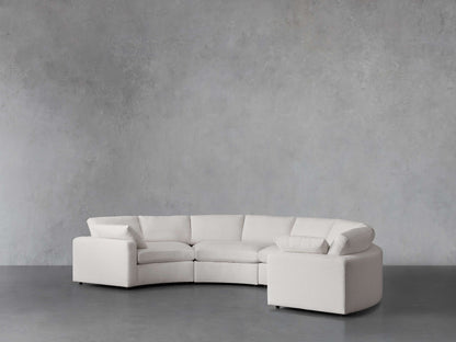 Beale Four-Piece Curved Sectional