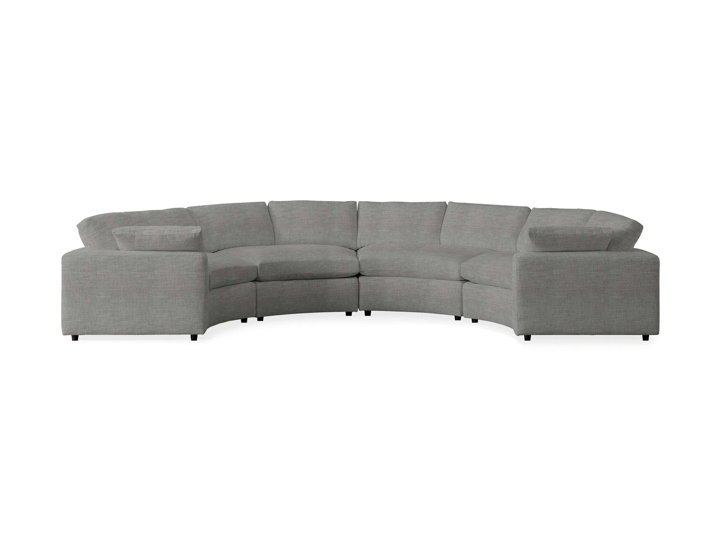 Beale Four-Piece Curved Sectional