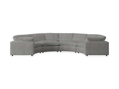 Beale Four-Piece Curved Sectional
