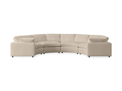 Beale Four-Piece Curved Sectional