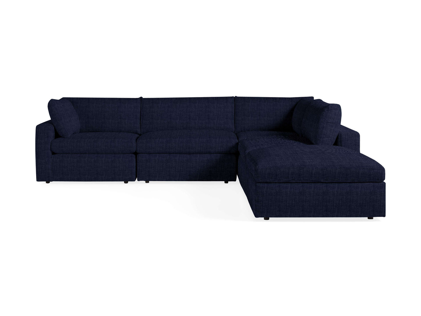 Beale Five-Piece Sectional with Ottoman