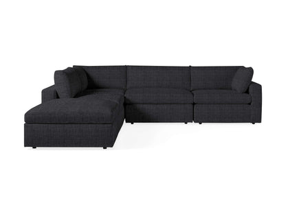 Beale Five-Piece Sectional with Ottoman