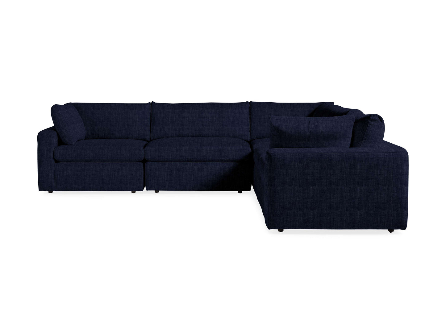 Beale Five-Piece Sectional with Ottoman