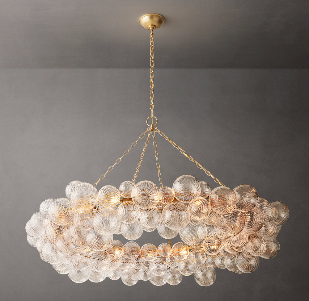 Talia Ring Chandelier 54"
