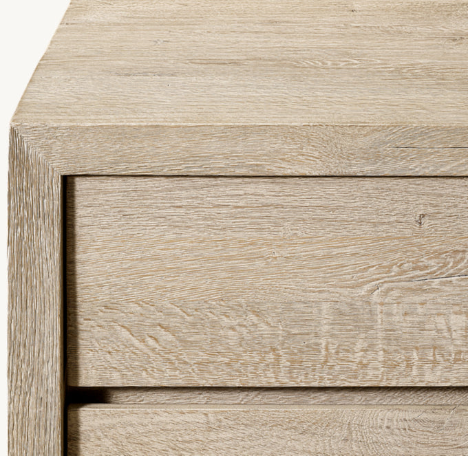 Drifted Reclaimed Oak 6-Drawer Dresser