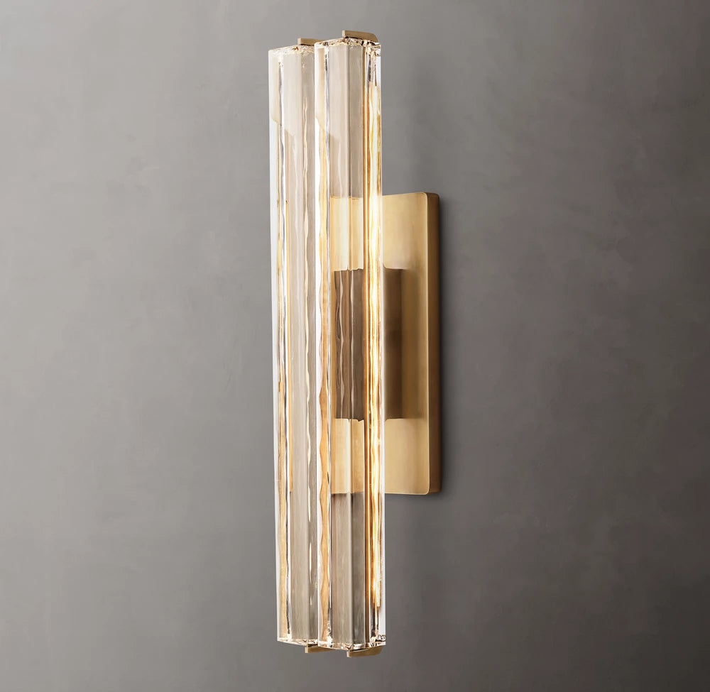 Audubon Crystal Double Sconce