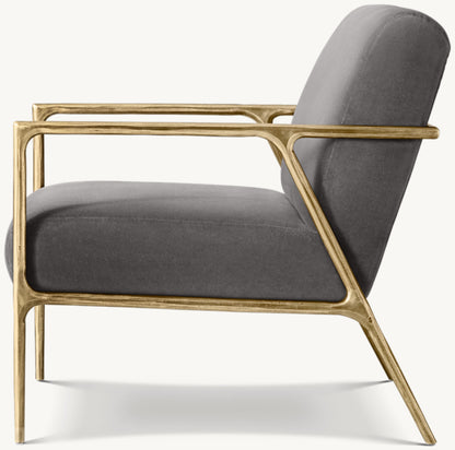 Thaddeus Track Arm Chair