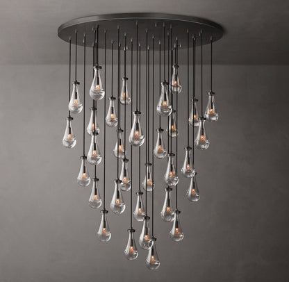 Rain Round Chandelier 60"