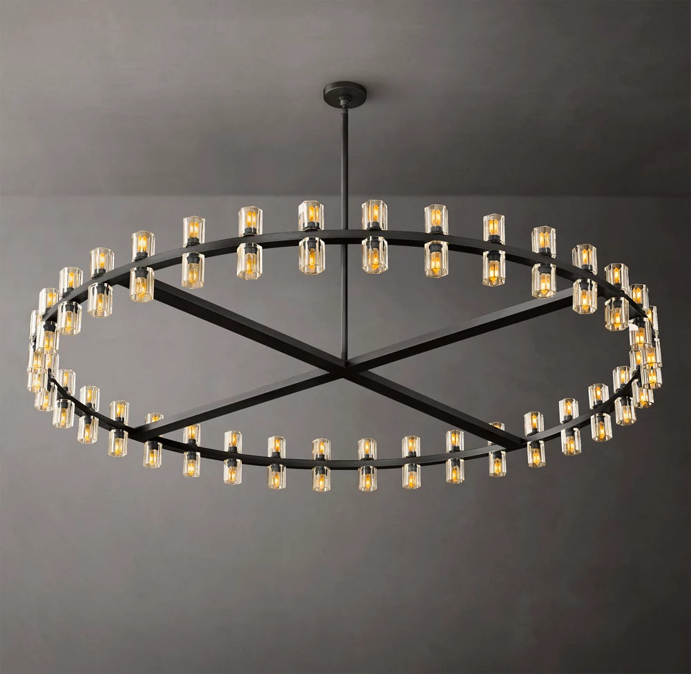 Arcachon LED Round Chandelier 60"