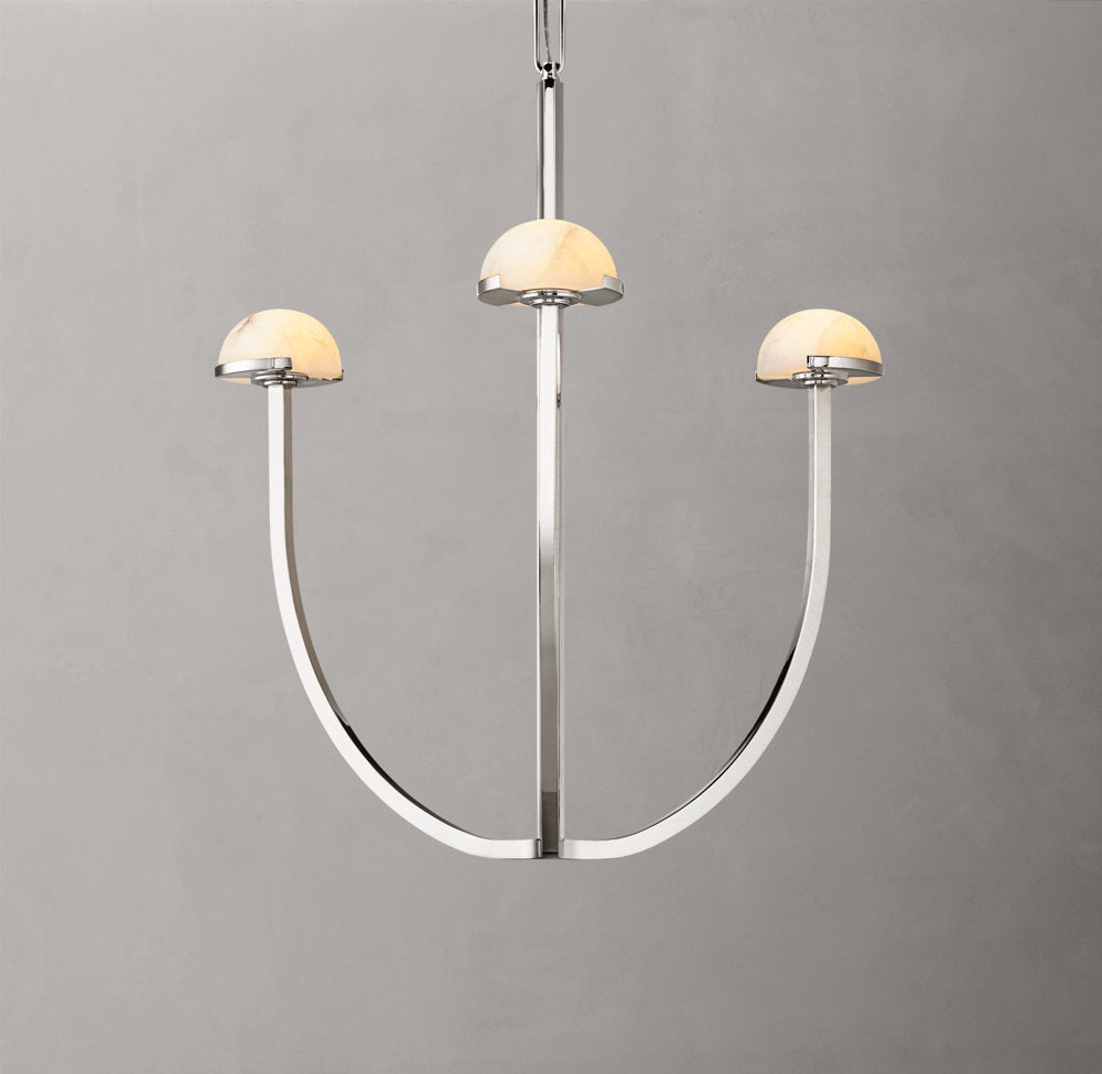 Pedra Round Chandelier 24"