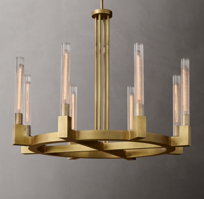 Cannele Round Chandelier 36"