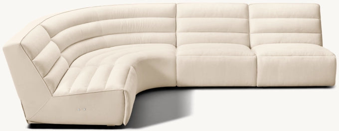 Chelsea Recliner Modular 4-piece Armless L-Sectional