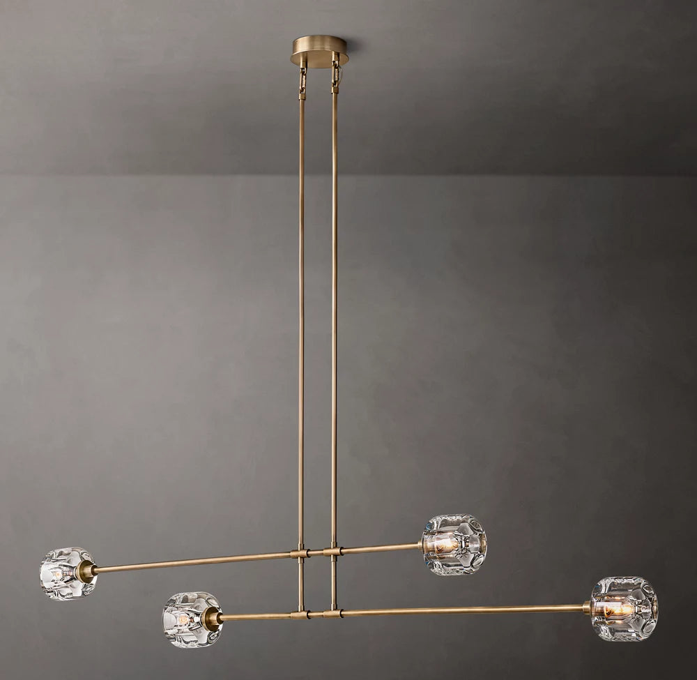 Demaret Mobile Linear Chandelier