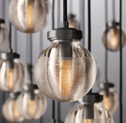 Pearl Rectangular Chandelier 72"