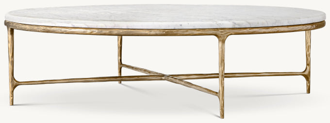 Thaddeus Marble Round Coffee Table