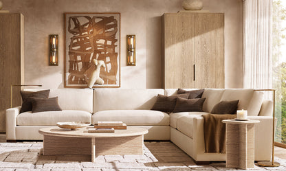 Savile Round Linear Sconce