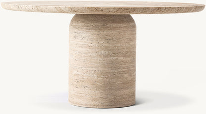 Cupola Carved Round Dining Table