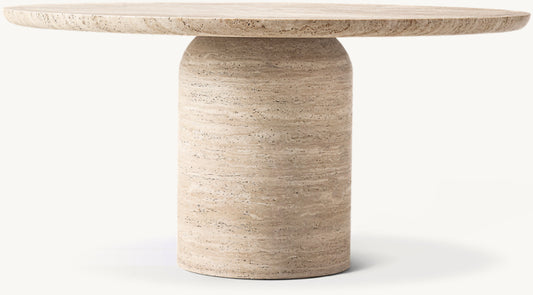 Cupola Carved Round Dining Table