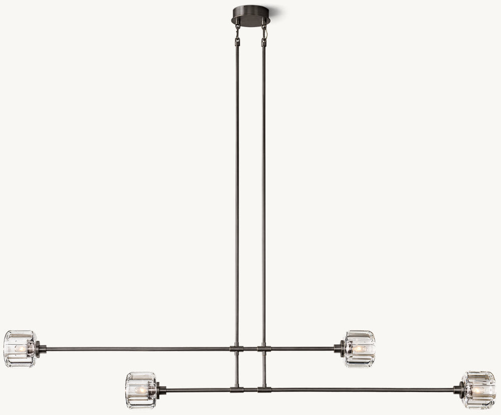 Demaret Mobile Linear Chandelier