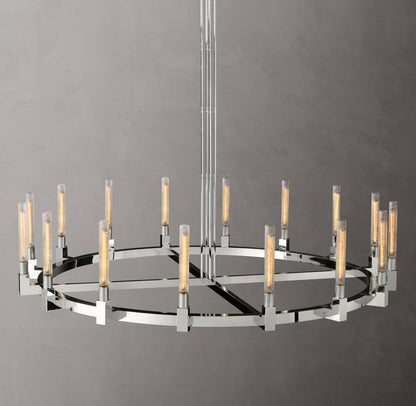 Cannele Round Chandelier 72"