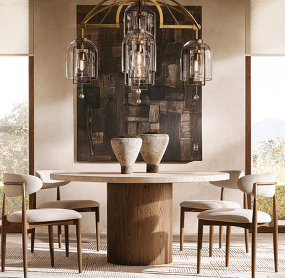 Fulcrum Round Chandelier