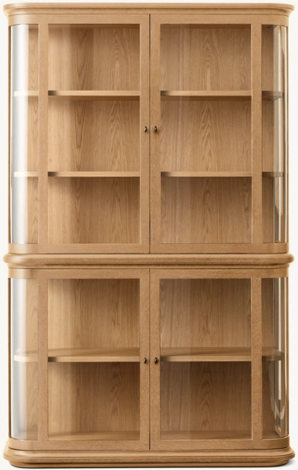 1970s French Vitrine Cabinet